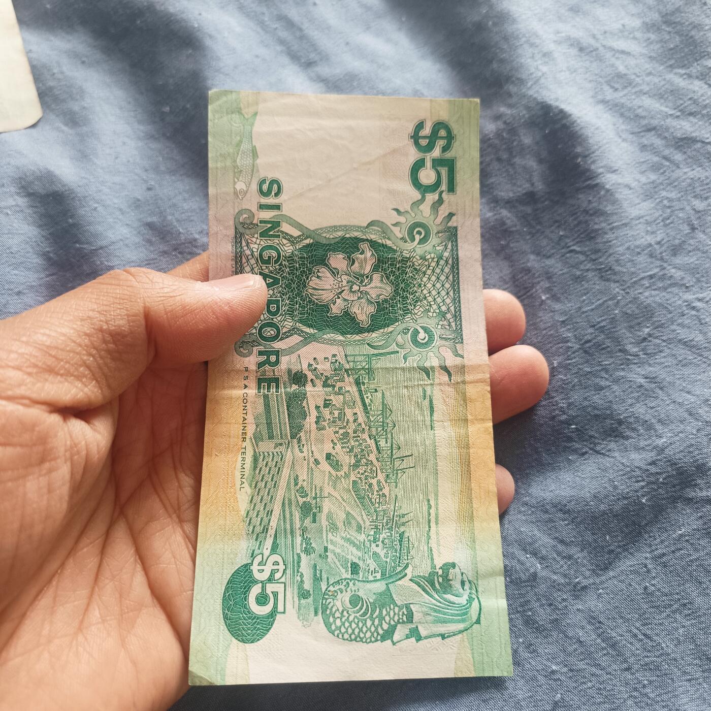 泡泡币外币第五十一场可代拍15038385335微信 新加坡5刀