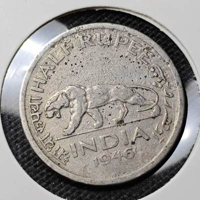 KK钱币收藏小铺 第298期 2月预留时间 周末发货 -  1946英属印度1/4卢比