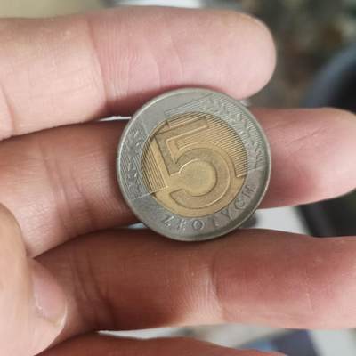 泡泡币外币第五十二场可代拍15038385335微信 - 波兰五元