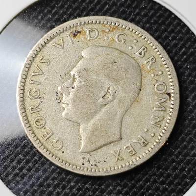 KK钱币收藏小铺 第302期 2月预留时间  周末发货 -  1943英国6便士银币