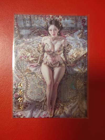 清风卡拍第七期(燎原卡牌为主) - (高清哑光烫金卡)铁扇公主一张