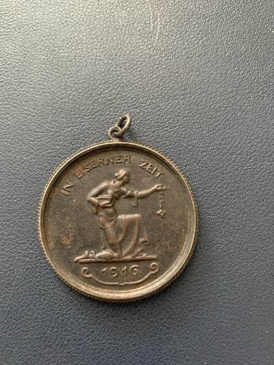 周五6月20晚8点德国勋章小拍场 - 普鲁士1916年一战献铁奖章