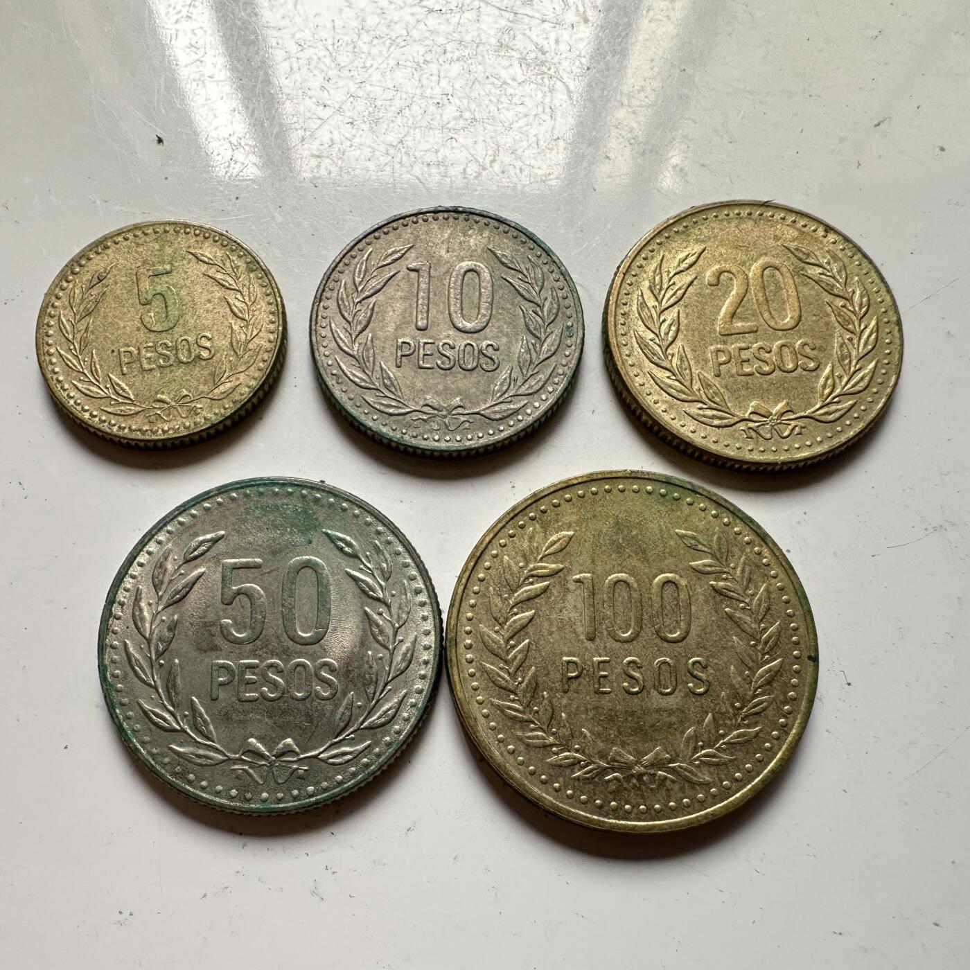 🌹外币初藏🌹🐯2025年第64场  每周二四六晚8️⃣点 接代拍 哥伦比亚五枚