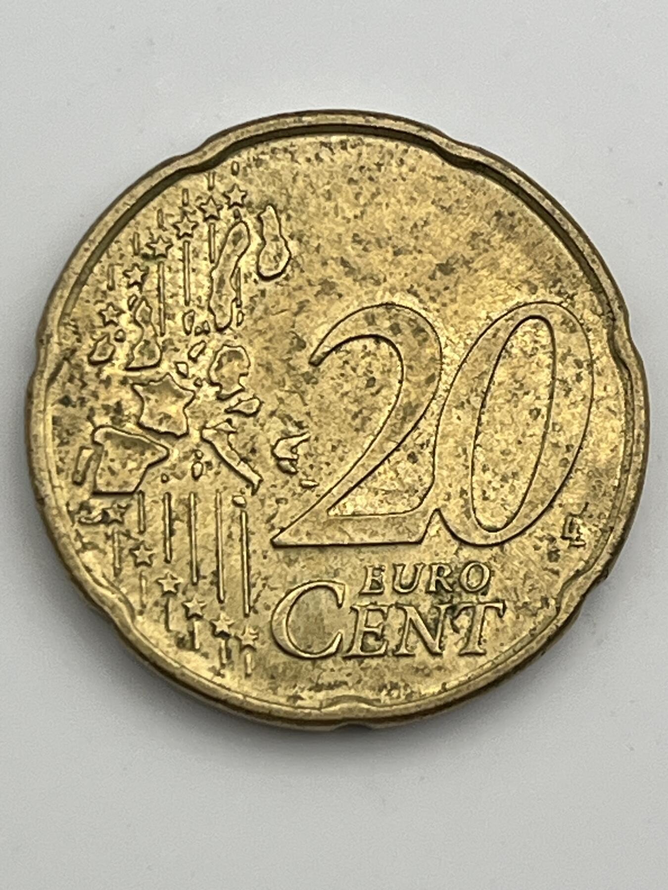 神仙姐姐-中外币专场5 2000年 比利时20欧分