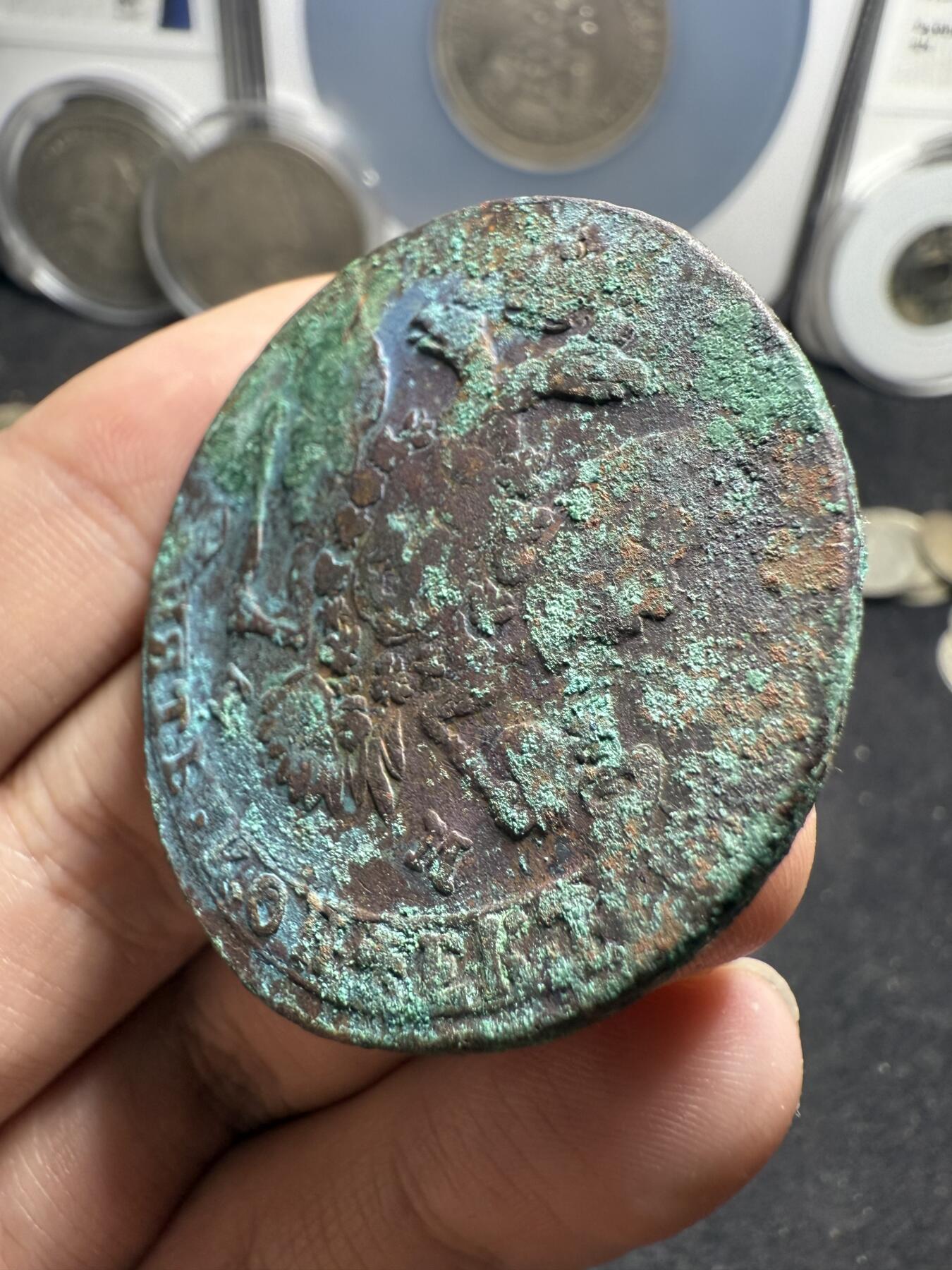 南宋泉阁俄币 外币 国币 专场第十二期【送拍无额外佣金】 沙俄 1763年 叶卡捷琳娜二世5戈比 早期版别 叶二首年 生美好品 难得打制清晰