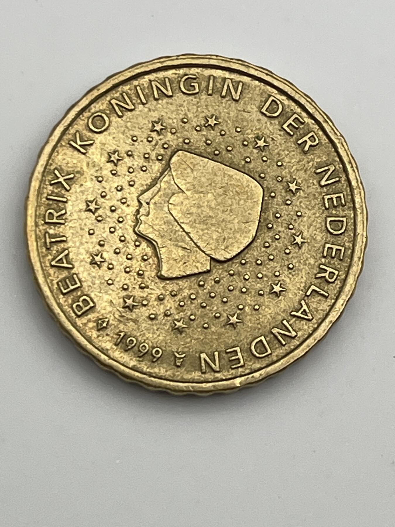 神仙姐姐-中外币专场5 1999年 荷兰10欧分