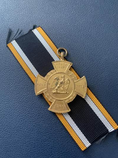 周五6月20晚8点德国勋章小拍场 - 普鲁士三次王朝战争——1866普奥战争奖章，铜质