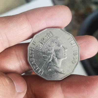 泡泡币外币第五十二场可代拍15038385335微信 - 斐济大五十