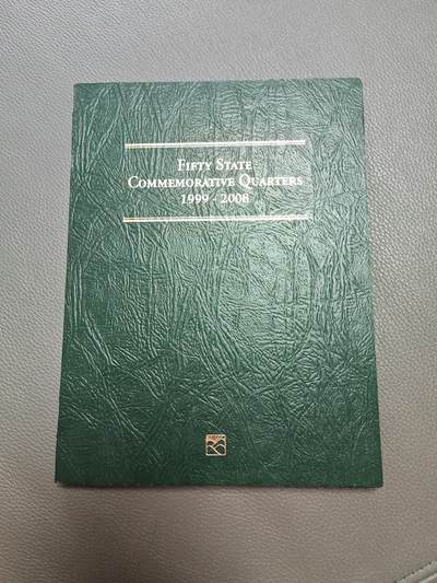 美国原装册 50州纪念币 1999-2008年 各洲一枚加两枚头币共52枚  D版 全新未流通  - 美国原装册 50州纪念币 1999-2008年 各洲一枚加两枚头币共52枚  D版 全新未流通 