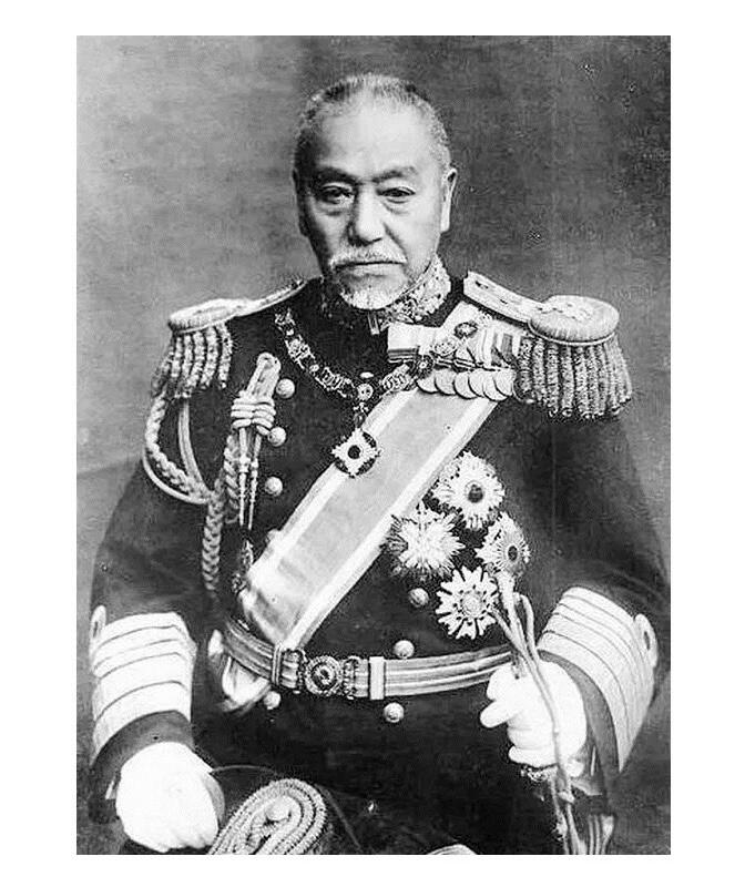 【旋风钱币】6月21日19:00准时开拍 精美欧洲币章、第三帝国硬币、纸币、评级币 全场包邮 日本东乡平八郎元帅 高浮雕精制大镀银章 厚版 30×40MM 6克