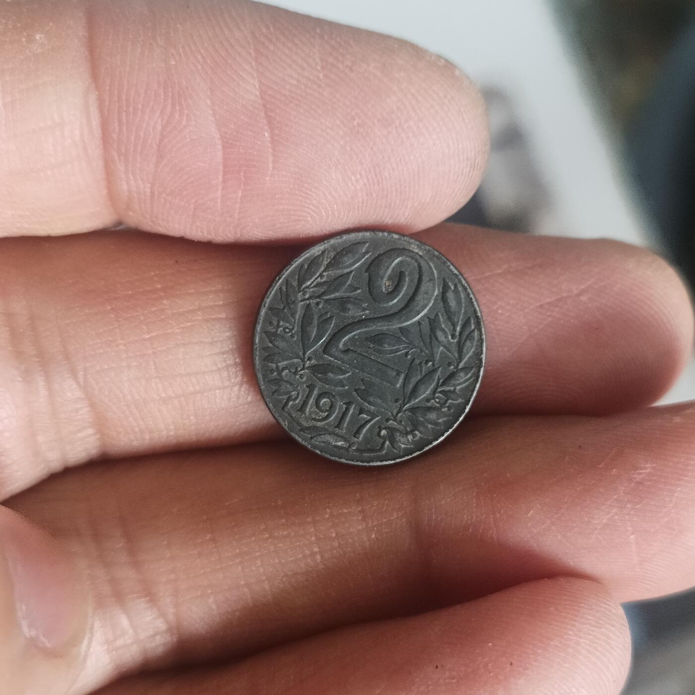 泡泡币外币第五十二场可代拍15038385335微信 奥地利1917年二分