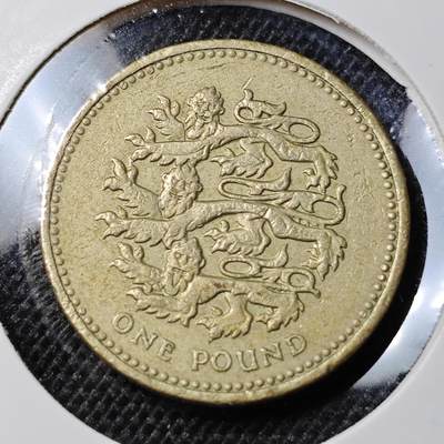 KK钱币收藏小铺 第298期 2月预留时间 周末发货 - 2002英国1镑 