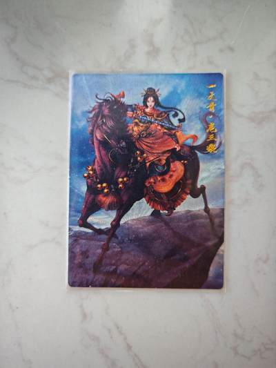 小怪兽卡牌第三十四期 （小花瓣1/1双签手绘  不寄存 消费赠送随机裸卡） - 一丈青-扈三娘149/300