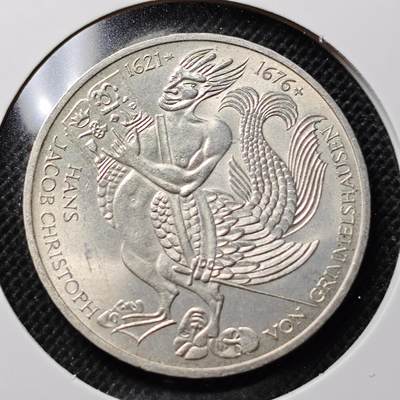 KK钱币收藏小铺 第300期 百期特拍3连拍第2场  周末发货 -   1976西德5马克纪念银币 好品
