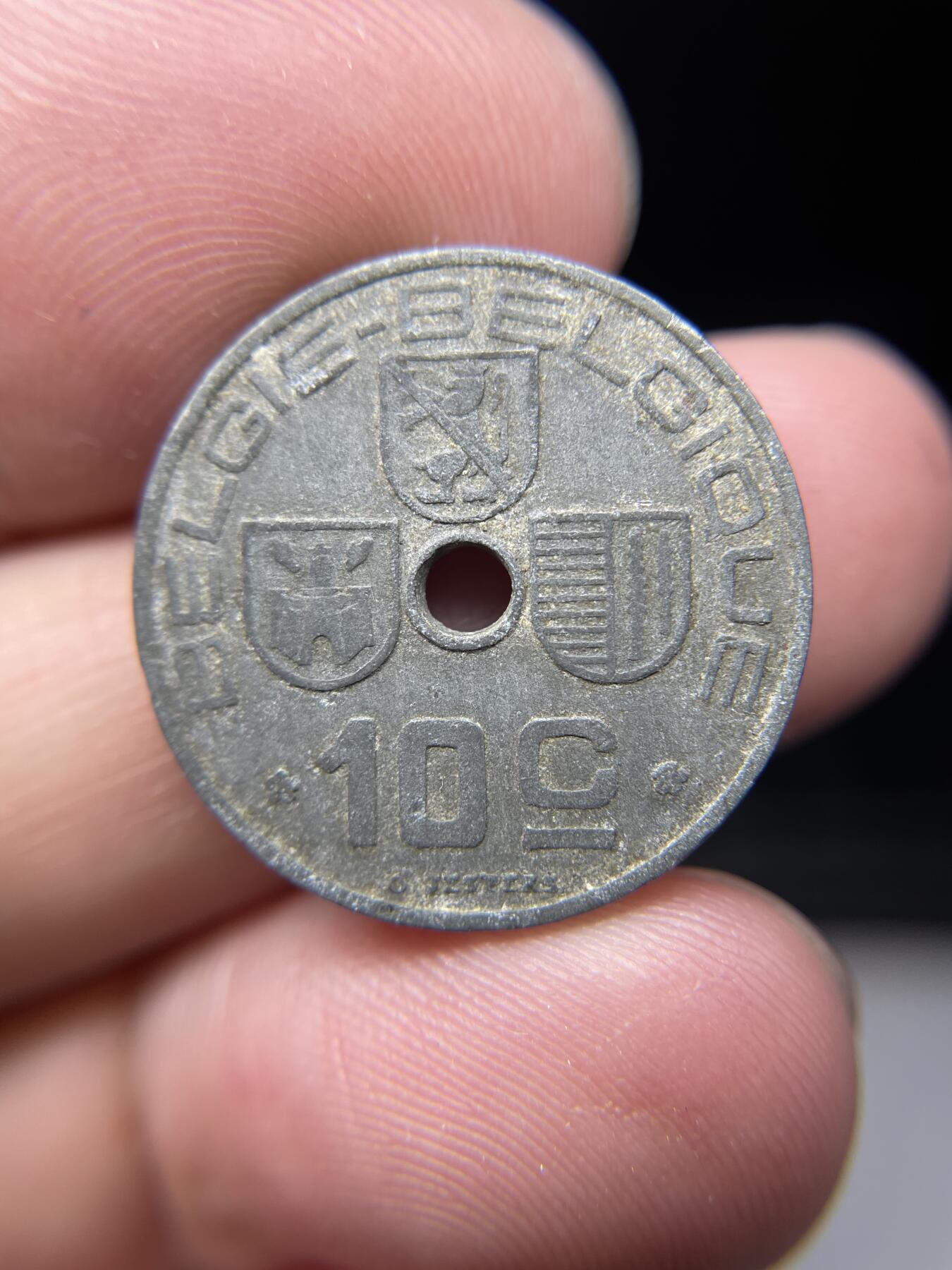 2025年集古藏今外币拍卖第六期-第3场—（总第243拍），可以寄存60天，满160元包邮。 1941年比利时10C