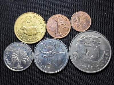 KK钱币收藏小铺 第299期 百期特拍3连拍第1场  周末发货 - 1971冈比亚 大小面值一套 一个1974年