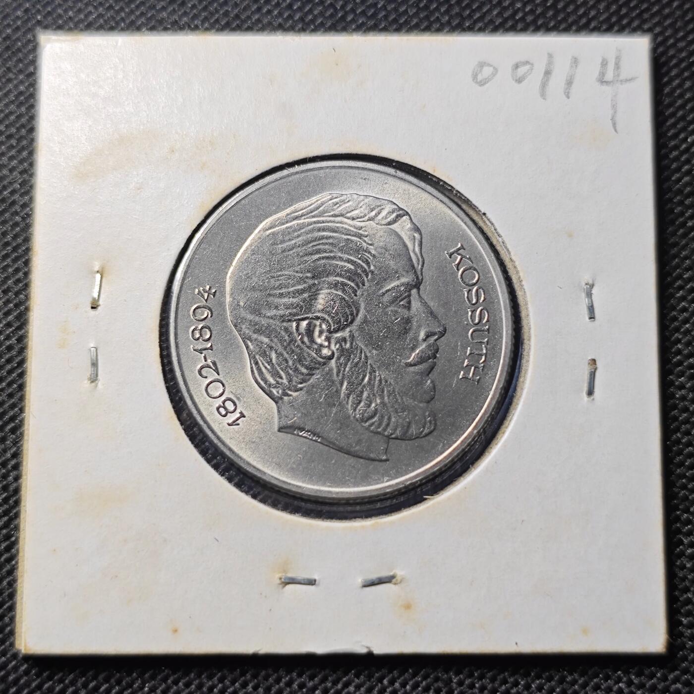 KK钱币收藏小铺 第300期 百期特拍3连拍第2场  周末发货  1967匈牙利5福林 发行仅2年 少见！