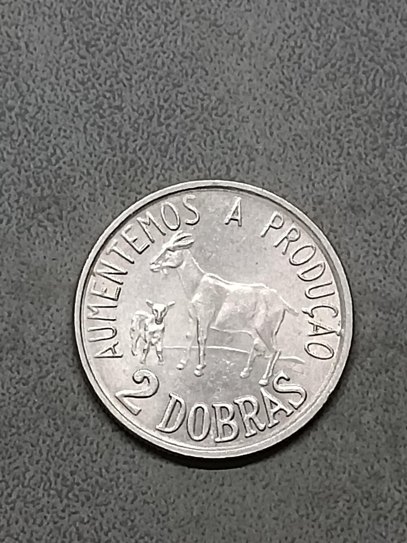 吉祥压岁钱外国硬币第58场 圣多美和普林西比1977好品