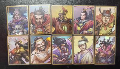 含泪出坑！刷子幻彩折光全部清仓！超吉梦各类签名全部清仓！！！ 卡将将魂水浒大头一套66张