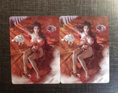 含泪出坑！刷子幻彩折光全部清仓！超吉梦各类签名全部清仓！！！ 燎原刷子潘金莲幻彩普卡1对