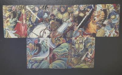 含泪出坑！刷子幻彩折光全部清仓！超吉梦各类签名全部清仓！！！ 昆仑万象权迎东梁山五虎普卡一套