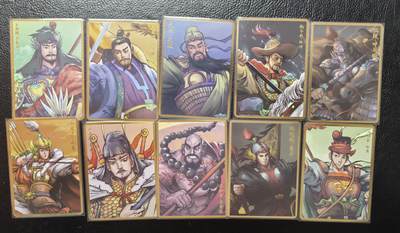 含泪出坑！刷子幻彩折光全部清仓！超吉梦各类签名全部清仓！！！ 卡将将魂水浒大头一套66张