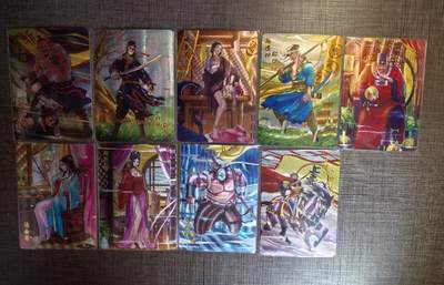 含泪出坑！刷子幻彩折光全部清仓！超吉梦各类签名全部清仓！！！ 燎原小坏熊水浒粗闪如图49张