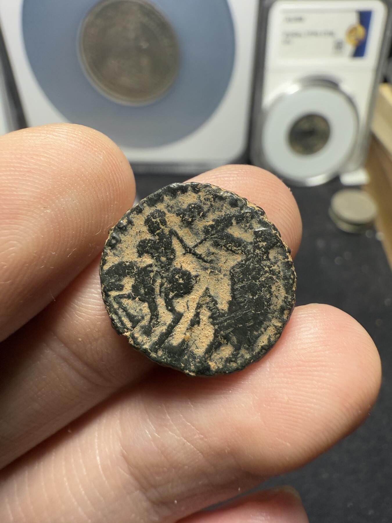 南宋泉阁俄币 外币 国币 专场第十二期【送拍无额外佣金】 古罗马 公元337-340年 君士坦丁二世中大型富利 厚重 字口图案清晰 好品