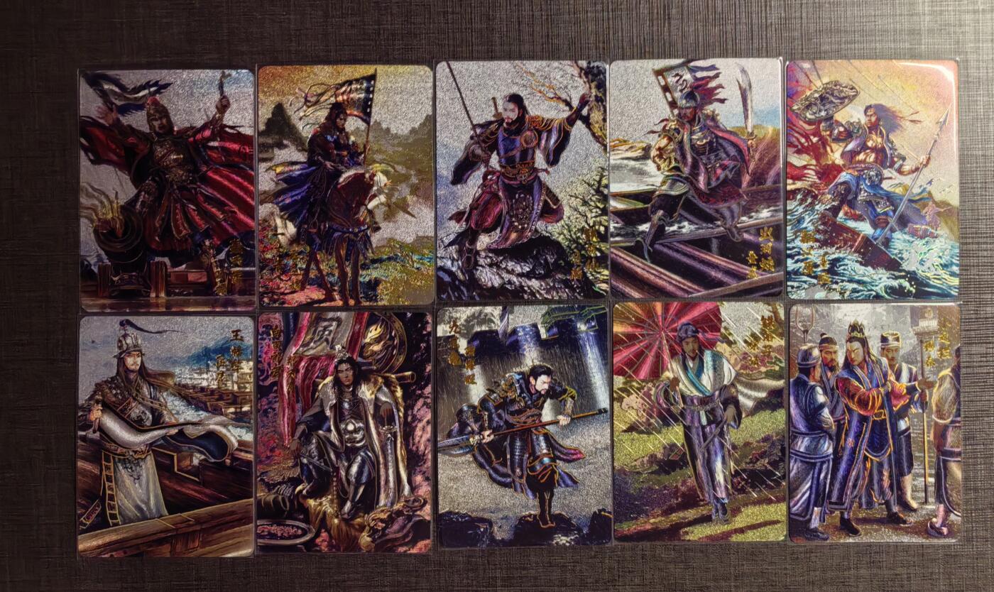 含泪出坑！刷子幻彩折光全部清仓！超吉梦各类签名全部清仓！！！ 百里飞鸿水浒第一弹冷烫粗闪如图