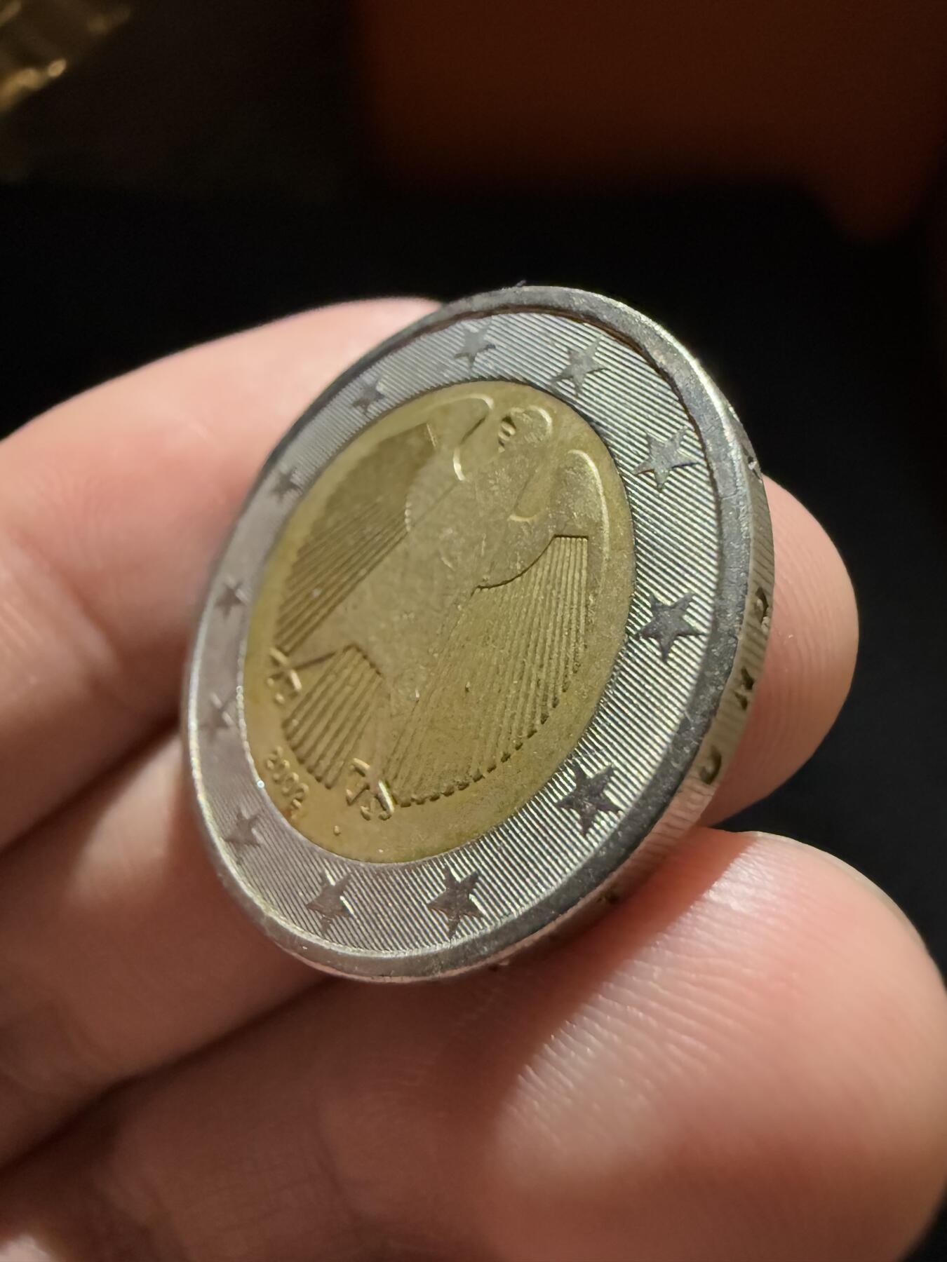 南宋泉阁俄币 外币 国币 专场第十二期【送拍无额外佣金】 欧洲 2002年 现代2欧元流通币 通货好品