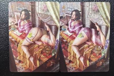 含泪出坑！刷子幻彩折光全部清仓！超吉梦各类签名全部清仓！！！ 燎原刷子潘巧云幻彩折光1对