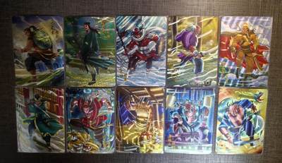 含泪出坑！刷子幻彩折光全部清仓！超吉梦各类签名全部清仓！！！ 燎原小坏熊水浒粗闪如图49张