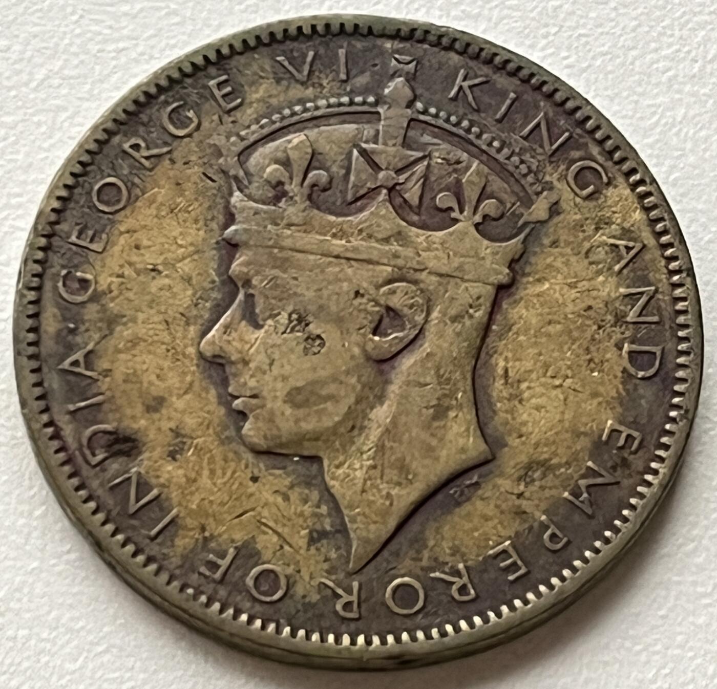 神仙姐姐-中外币专场6 1942年 英属牙买加1便士