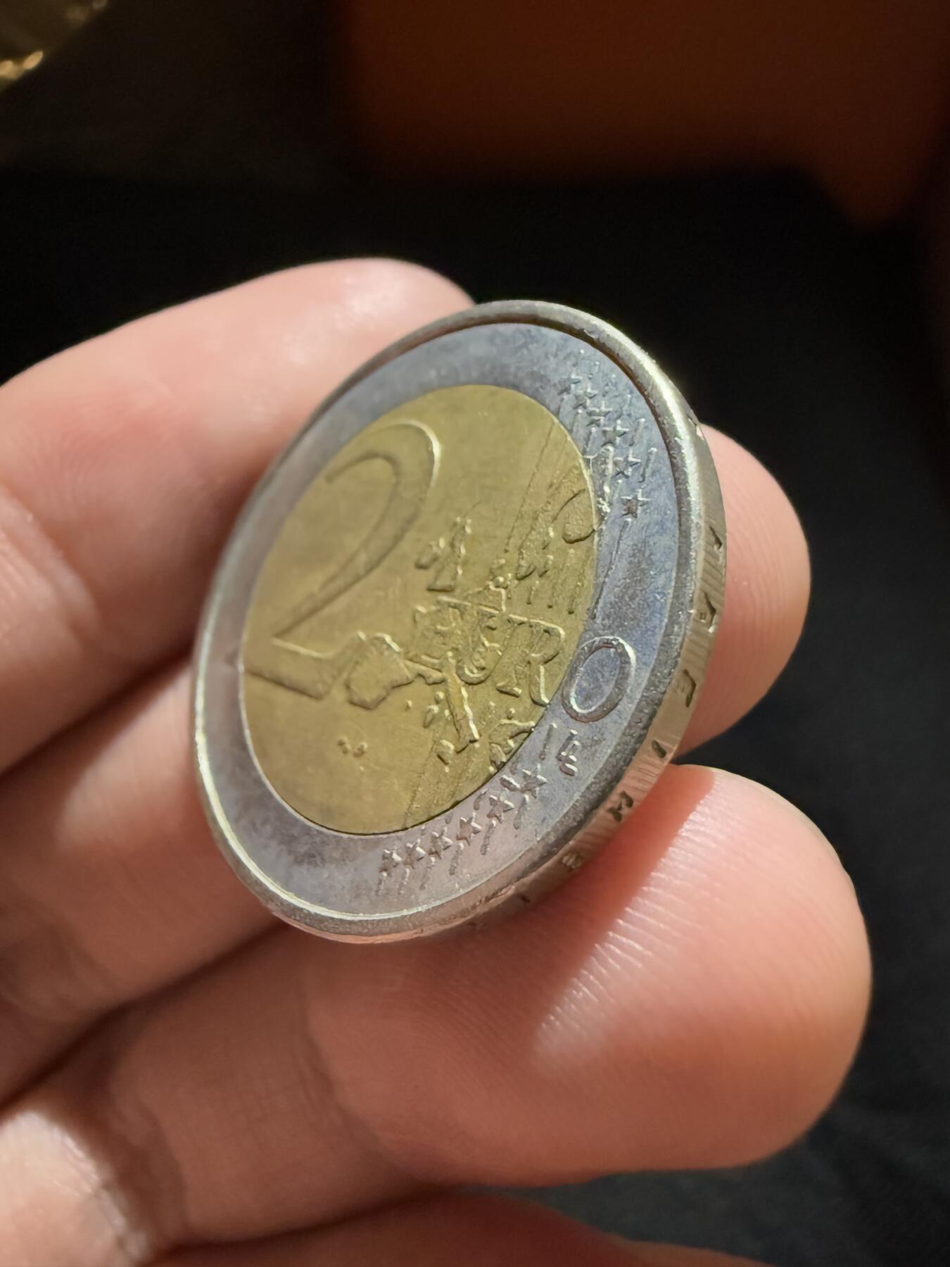 南宋泉阁俄币 外币 国币 专场第十二期【送拍无额外佣金】 欧洲 2002年 现代2欧元流通币 通货好品