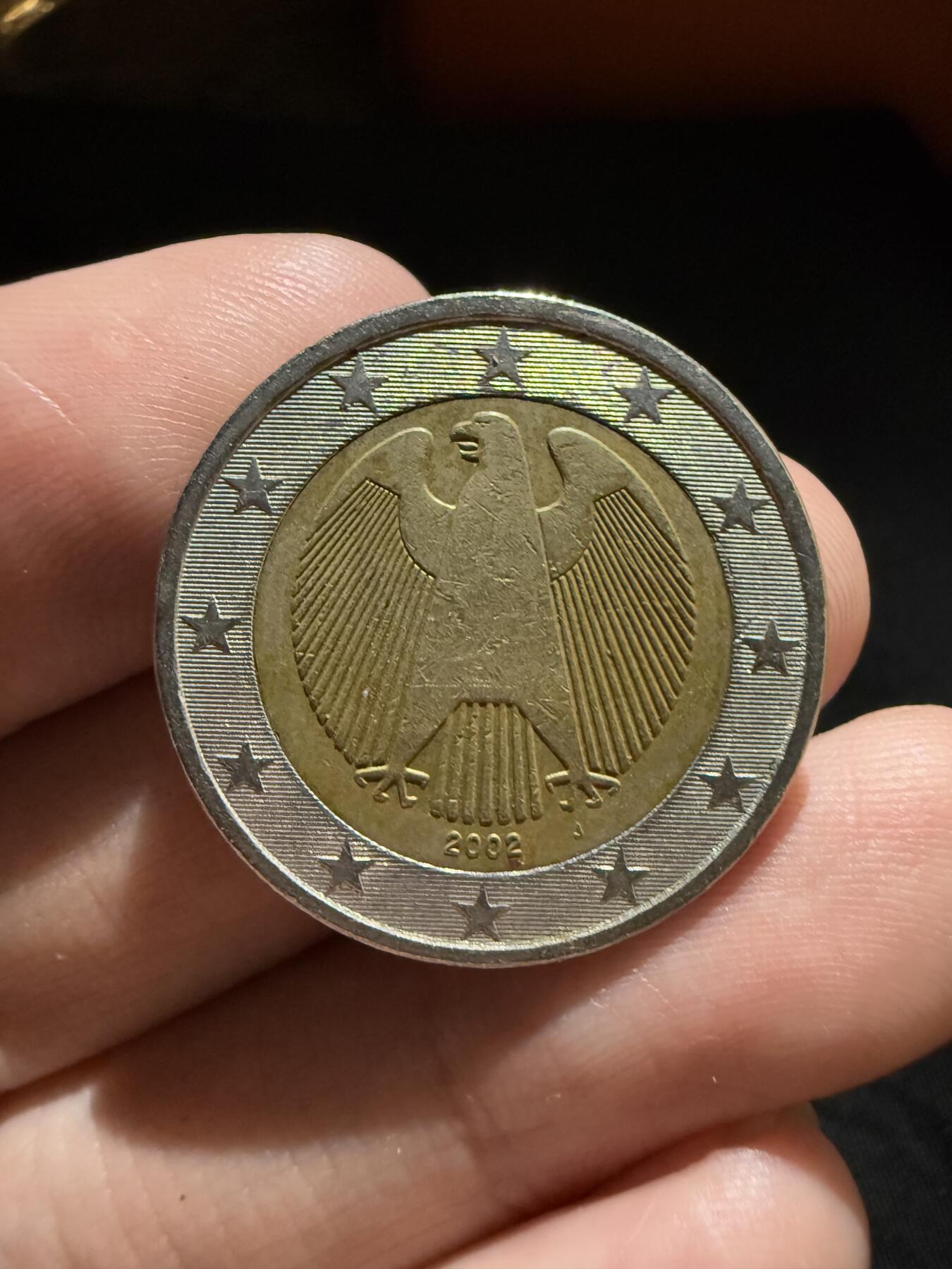 南宋泉阁俄币 外币 国币 专场第十二期【送拍无额外佣金】 欧洲 2002年 现代2欧元流通币 通货好品