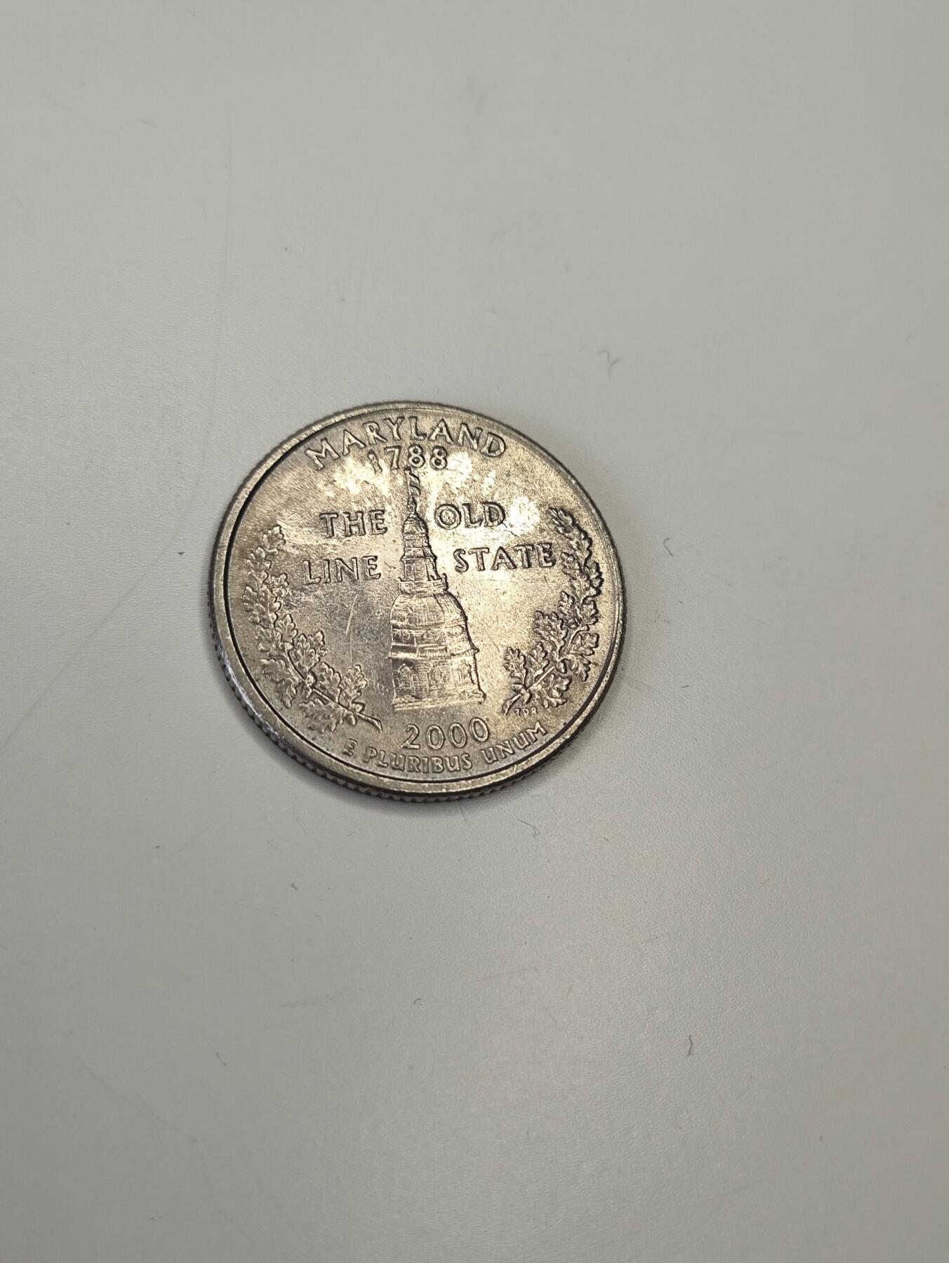 新时代收藏徽章红藏拍卖(第二十场)  周末愉快 1/4美元硬币 25美分面值 千玺年发行