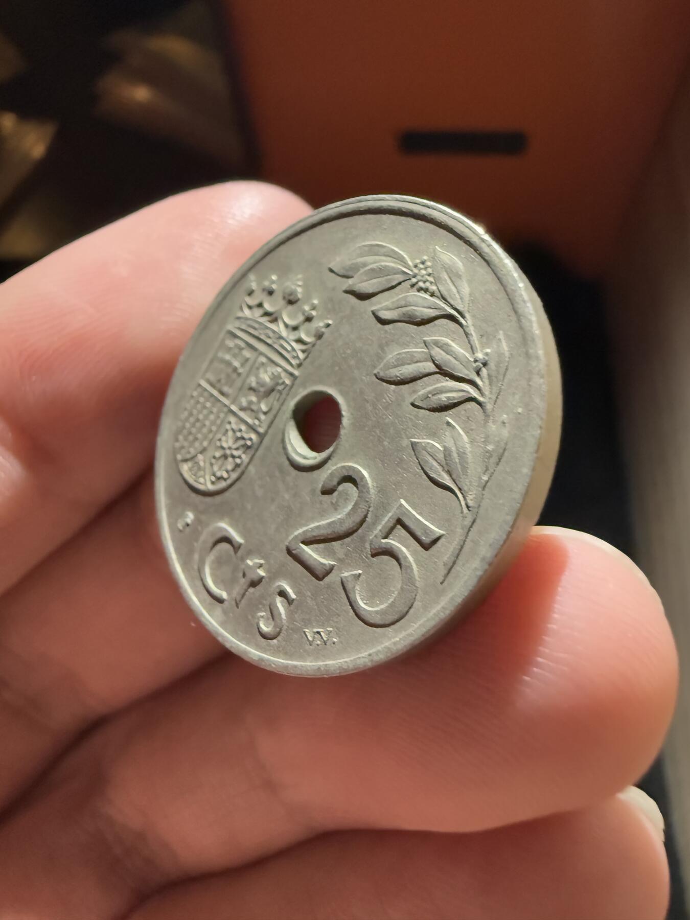 南宋泉阁俄币 外币 国币 专场第十二期【送拍无额外佣金】 西班牙 1937年 25分镍币 通货好品