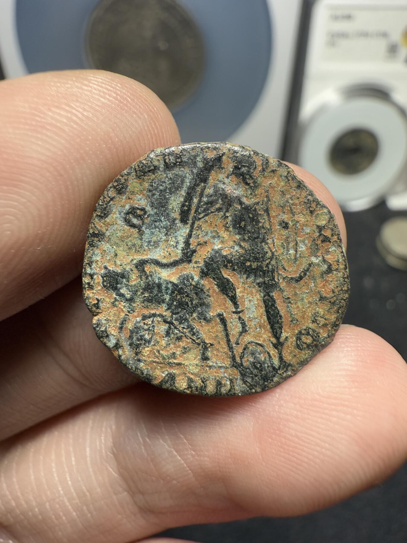 南宋泉阁俄币 外币 国币 专场第十二期【送拍无额外佣金】 古罗马 公元337-340年 君士坦丁二世中大型富利 好品