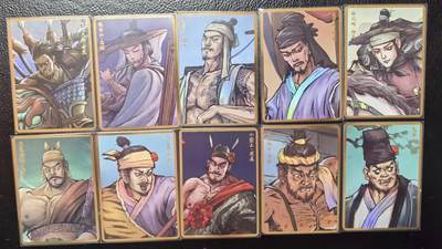 含泪出坑！刷子幻彩折光全部清仓！超吉梦各类签名全部清仓！！！ 卡将将魂水浒大头一套66张