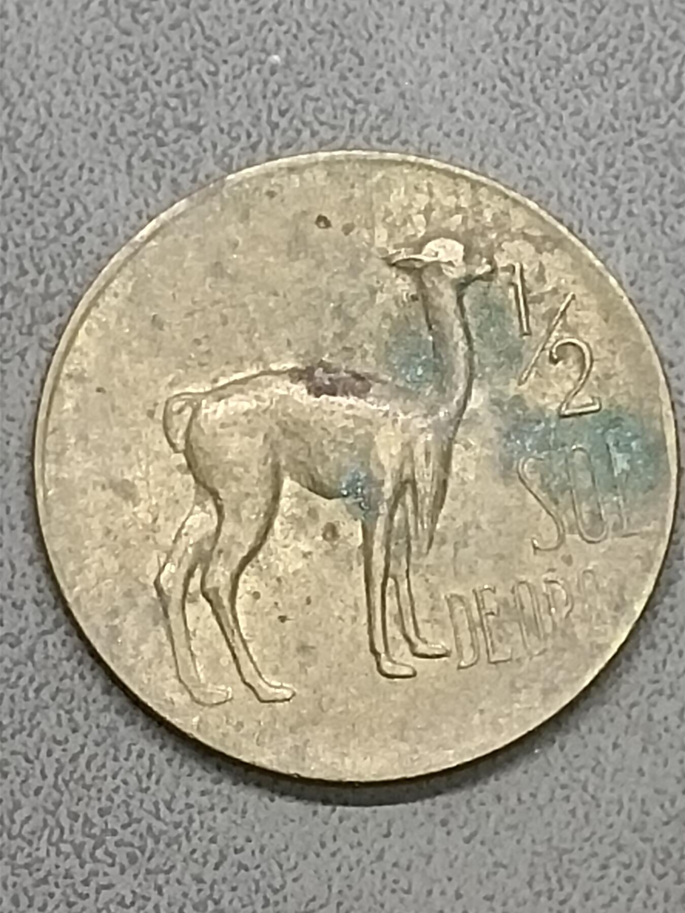 吉祥压岁钱外国硬币第58场 秘鲁硬币1968