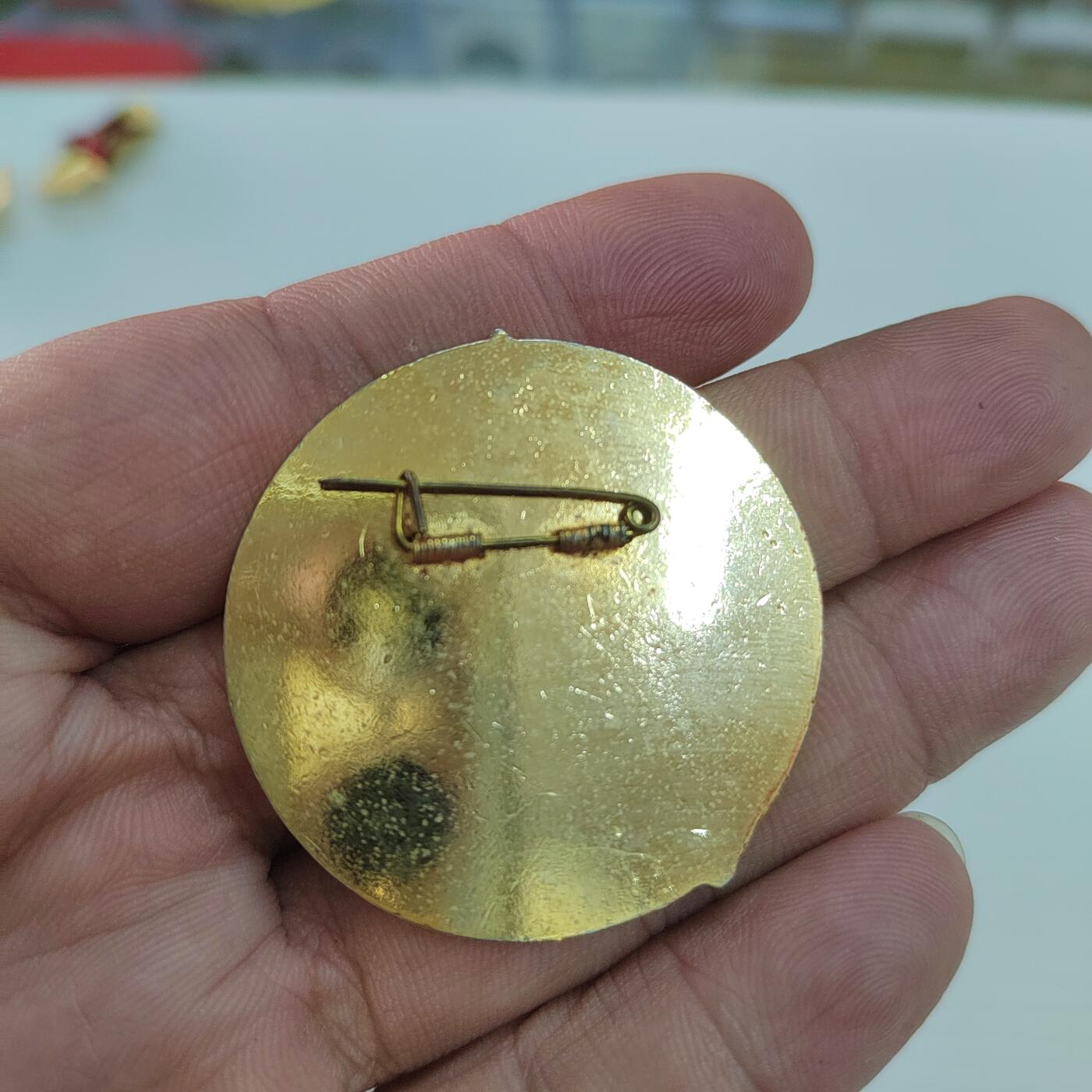 PCAI钱币  19-432  证章纪念章小专场 运动健将  银镀金