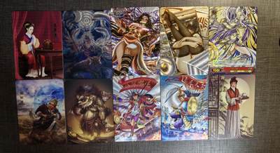 含泪出坑！刷子幻彩折光全部清仓！超吉梦各类签名全部清仓！！！ 散卡