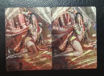 含泪出坑！刷子幻彩折光全部清仓！超吉梦各类签名全部清仓！！！ 燎原刷子扈三娘幻彩折光1对