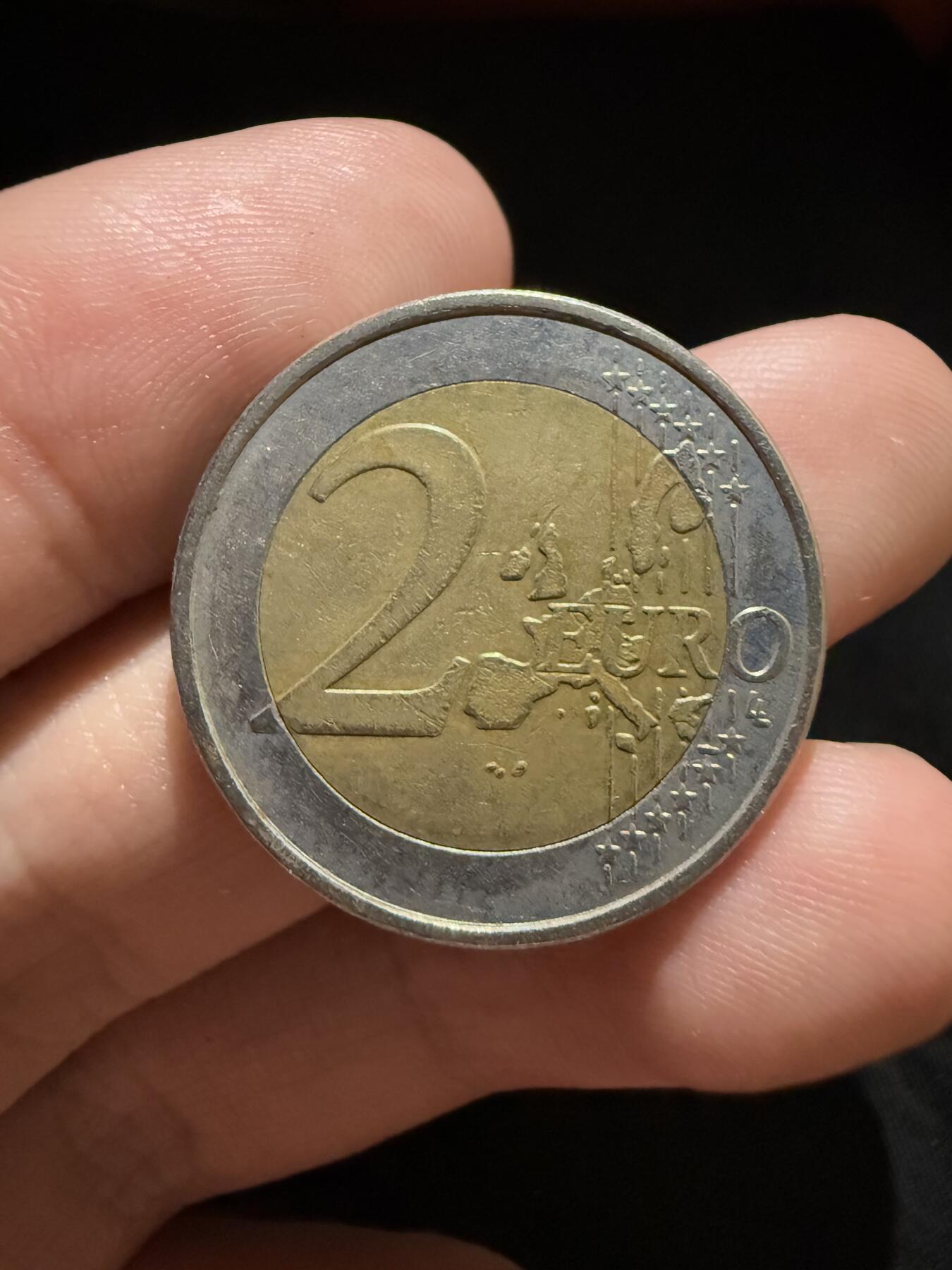 南宋泉阁俄币 外币 国币 专场第十二期【送拍无额外佣金】 欧洲 2002年 现代2欧元流通币 通货好品