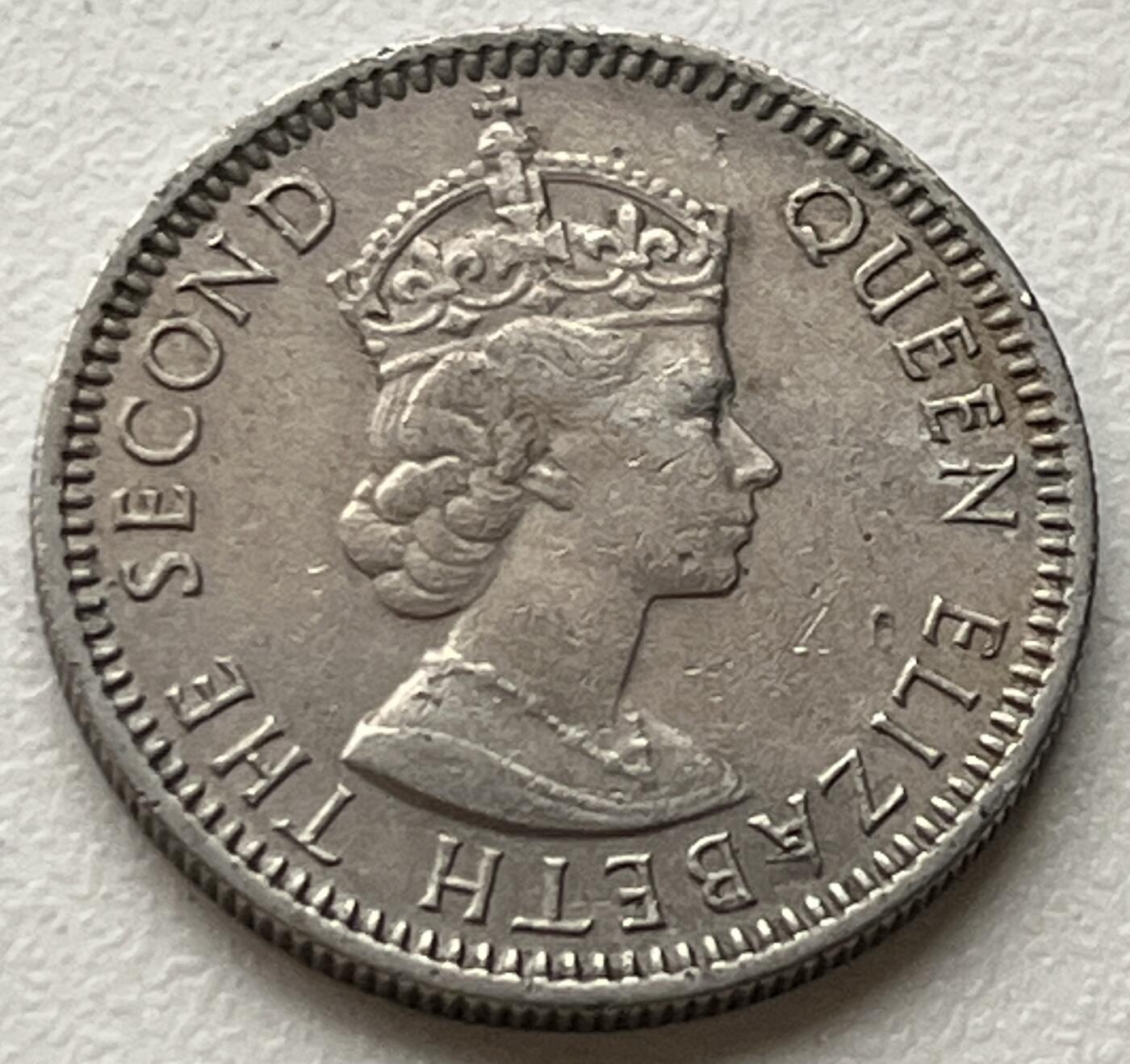 神仙姐姐-中外币专场6 1958年 英属马来亚和婆罗洲10分