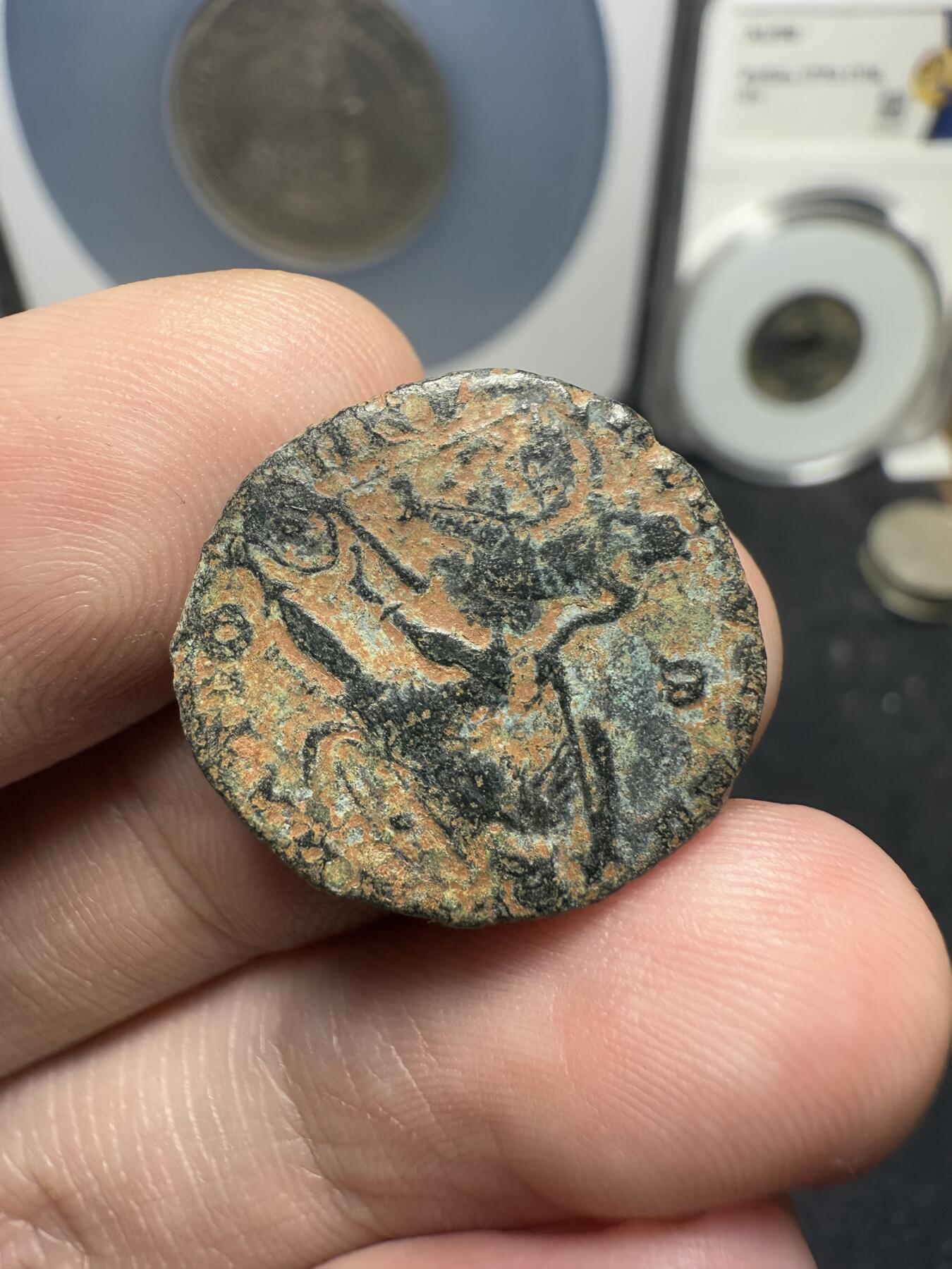 南宋泉阁俄币 外币 国币 专场第十二期【送拍无额外佣金】 古罗马 公元337-340年 君士坦丁二世中大型富利 好品