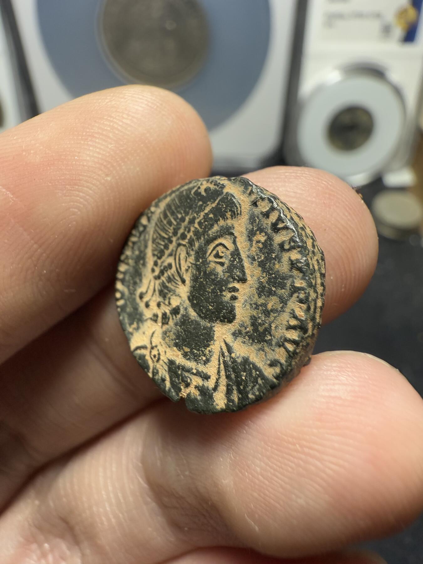 南宋泉阁俄币 外币 国币 专场第十二期【送拍无额外佣金】 古罗马 公元337-340年 君士坦丁二世中大型富利 厚重 字口图案清晰 好品