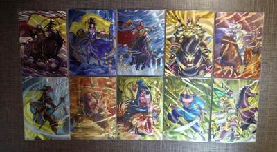 含泪出坑！刷子幻彩折光全部清仓！超吉梦各类签名全部清仓！！！ 燎原小坏熊水浒粗闪如图49张