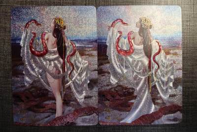 含泪出坑！刷子幻彩折光全部清仓！超吉梦各类签名全部清仓！！！ 燎原刷子赤鳞蟒幻彩折光1对