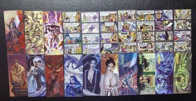 含泪出坑！刷子幻彩折光全部清仓！超吉梦各类签名全部清仓！！！ 各类书签闪卡及书签